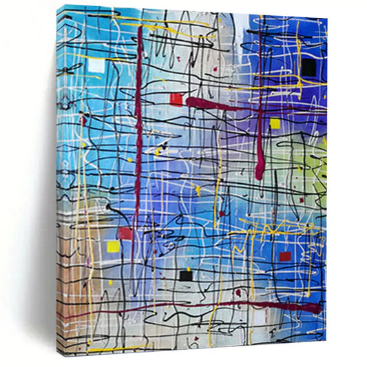 A Tapestry of Chaos and Harmony: The World of 'Vibrant Line Fusion'