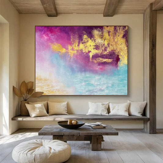 Extra Large Wall Art - Where Handmade Abstract Paintings, Textured Art and Big Canvas Art Meet Space Elegance