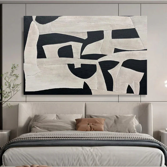 A Dialogue in Black and White: The Art of Monochrome Abstraction
