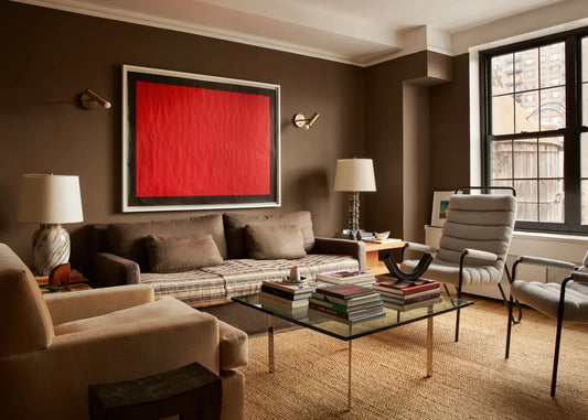 The Power and Passion of Red Abstract Painting: A Bold Statement for Your Living Space