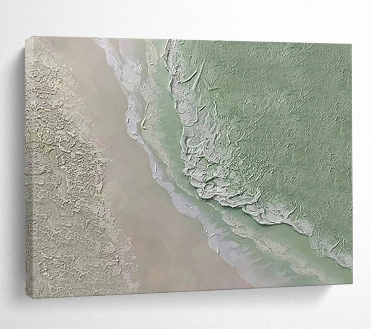 Green Abstract Painting