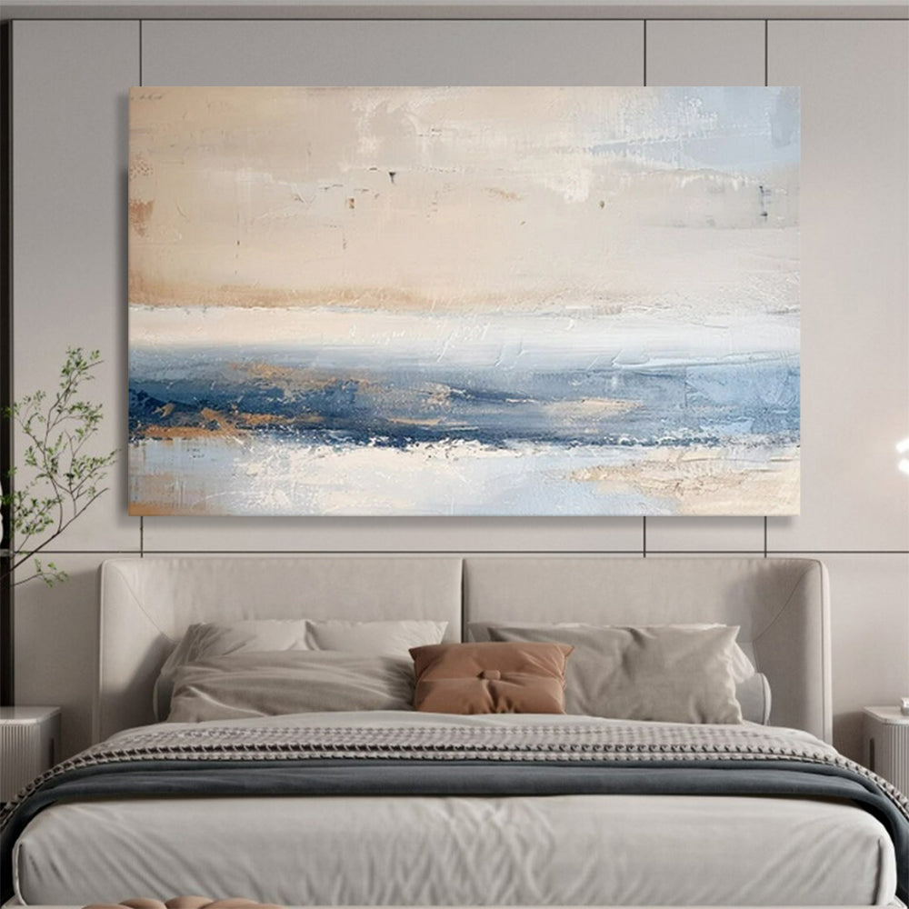 “Coastal Haze Abstraction” – Abstract Acrylic Painting CT1730