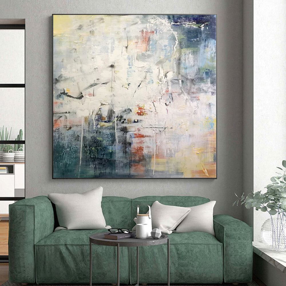 “Dynamic Color Fusion” Abstract Acrylic Art CT0298