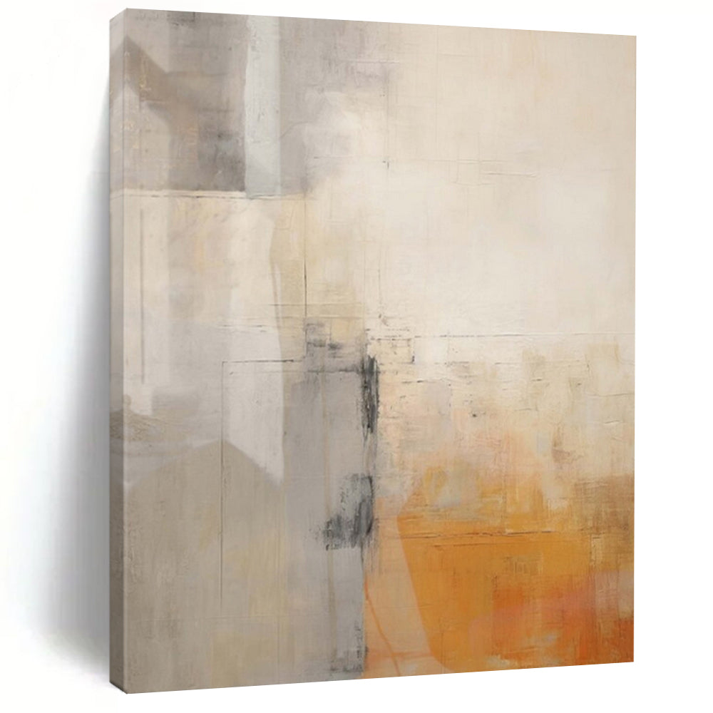 “Neutral Tones with Subtle Shifts” – Abstract Minimalist Painting CT1060