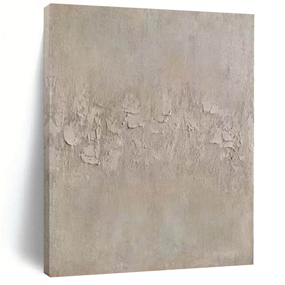 “Subtle Beige Textured Surface” – Minimalist Textured Painting CT1113