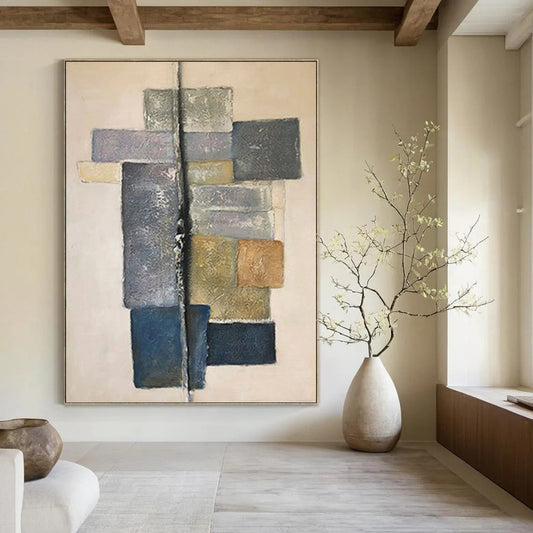 “Black Textured Minimalism” - Monochromatic Minimalist Textured Art DKH1051