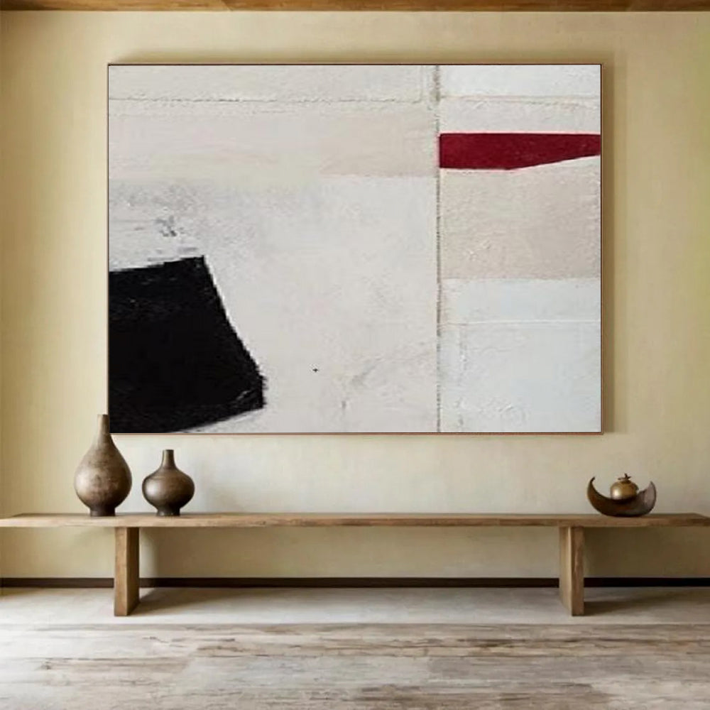 “Minimalist Color Block” Abstract Painting On Canvas DLZ110