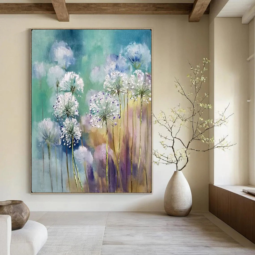 “Blue - Toned Portrait” – Realistic Oil Painting On Canvas CT2151
