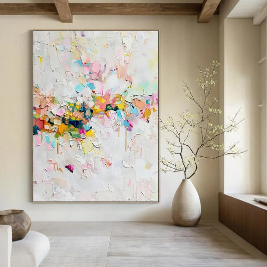 “Gray, White Minimalist Horizon” – Minimalist Abstract Art CT1023