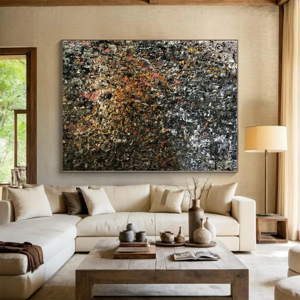 “Colorful Textured Abstraction” - Abstract Expressionist Art CT0462