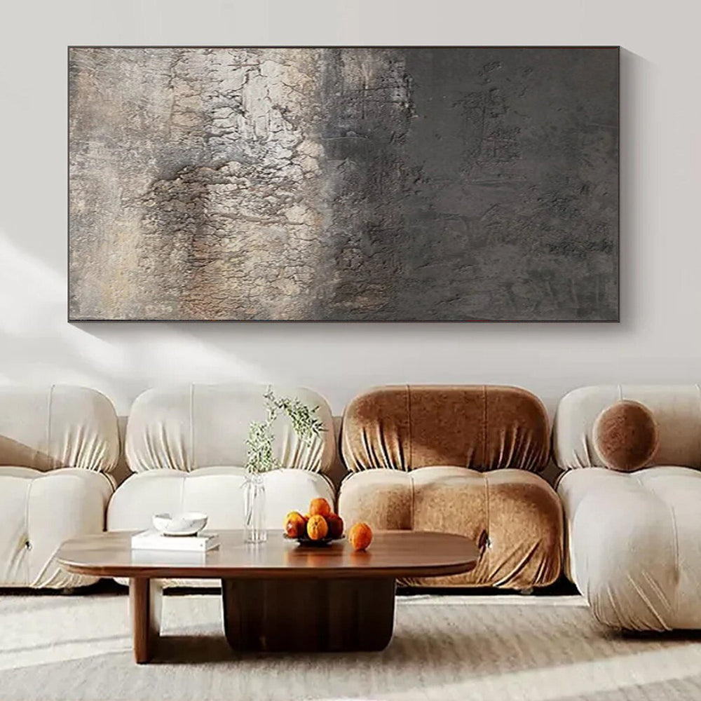 “Weathered Textured Abstract” ,Abstract Textured Acrylic Painting CT0947
