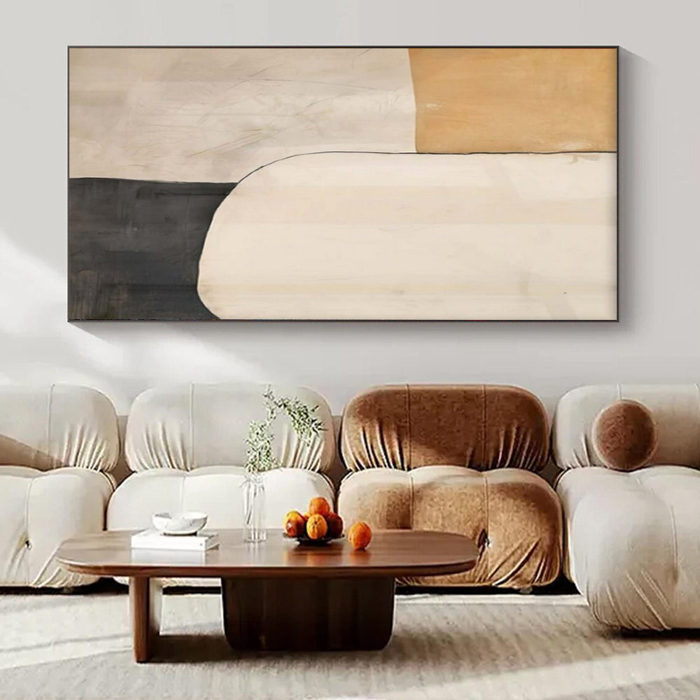 “Simple Shape Division” – Minimalist Abstract Art CT1050