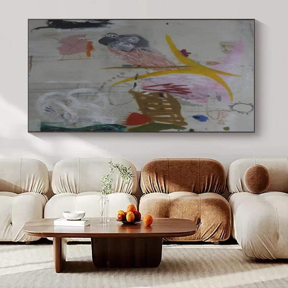 Mixed - Element Abstraction - Mixed - Media Abstract Painting CT1408