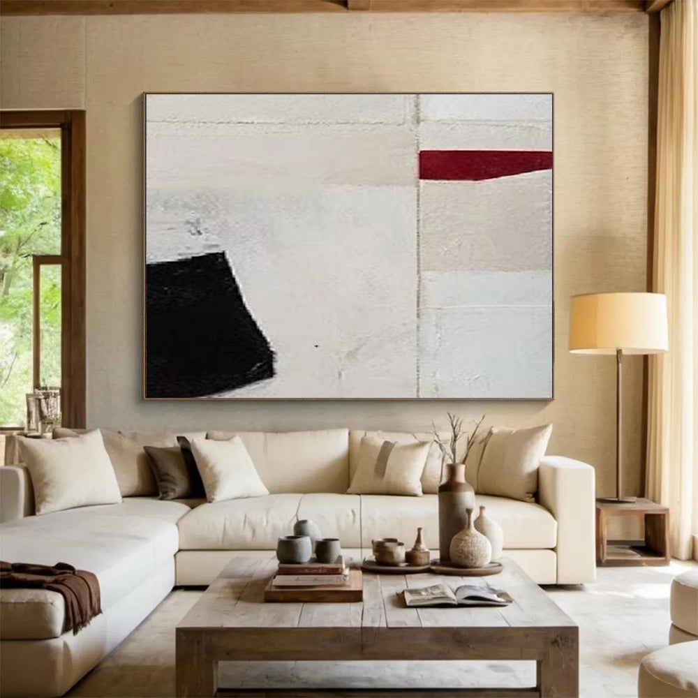 “Minimalist Color Block” Abstract Painting On Canvas DLZ110