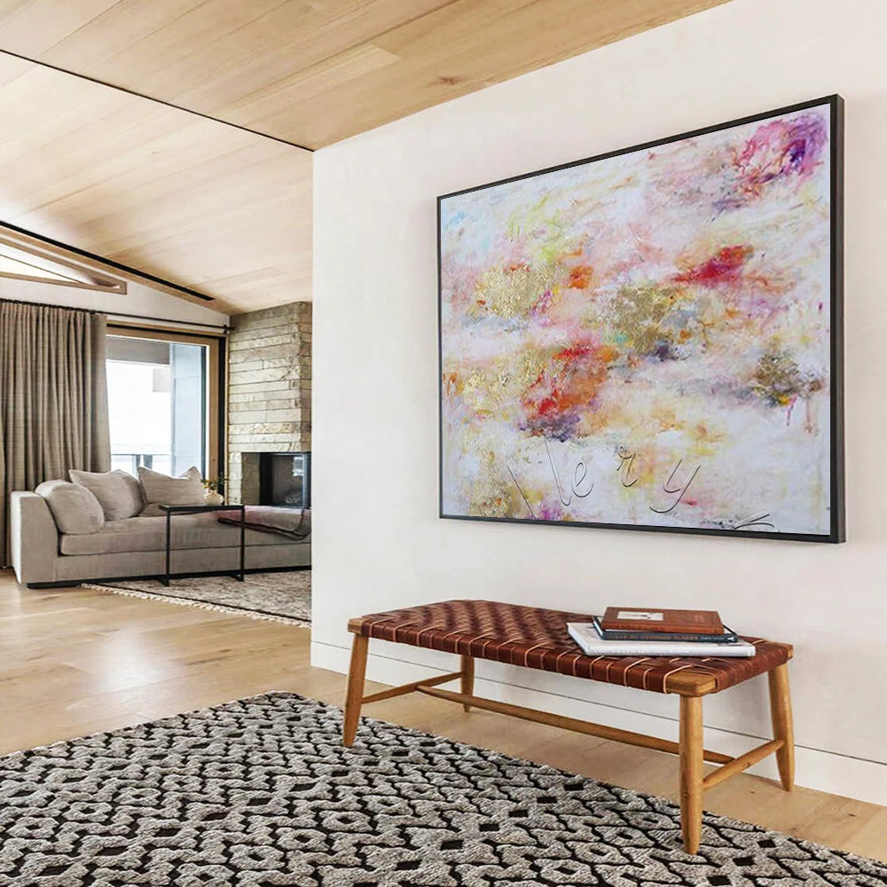 “Pastel Dreamscape” - Soft pink, purple, gold; light, swirling colors CT1582