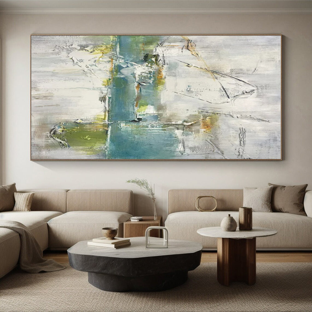 “Subtle Color Blocks” ,Minimalist Abstract Art CT0893