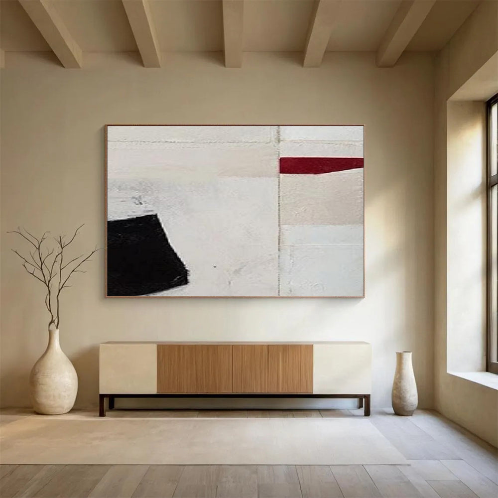 “Minimalist Color Block” Abstract Painting On Canvas DLZ110