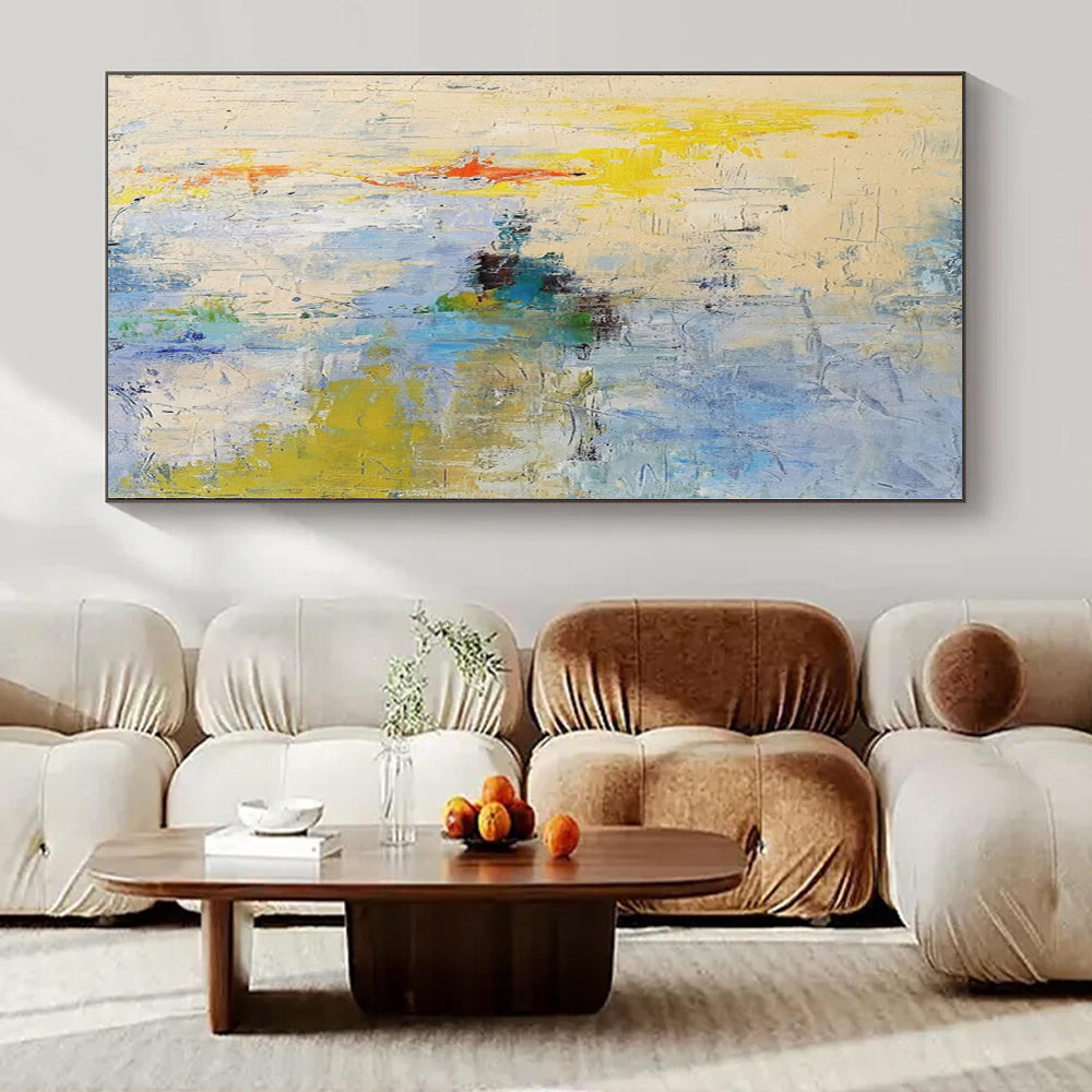 “Colorful Abstract Chaos” Expressionistic Acrylic Art CT0185
