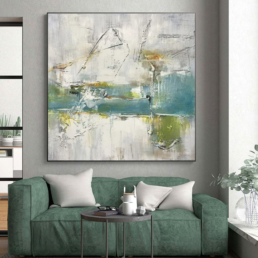 “Subtle Color Blocks” ,Minimalist Abstract Art CT0893