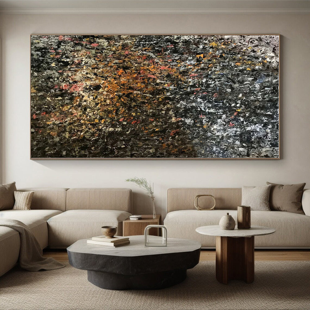 “Colorful Textured Abstraction” - Abstract Expressionist Art CT0462