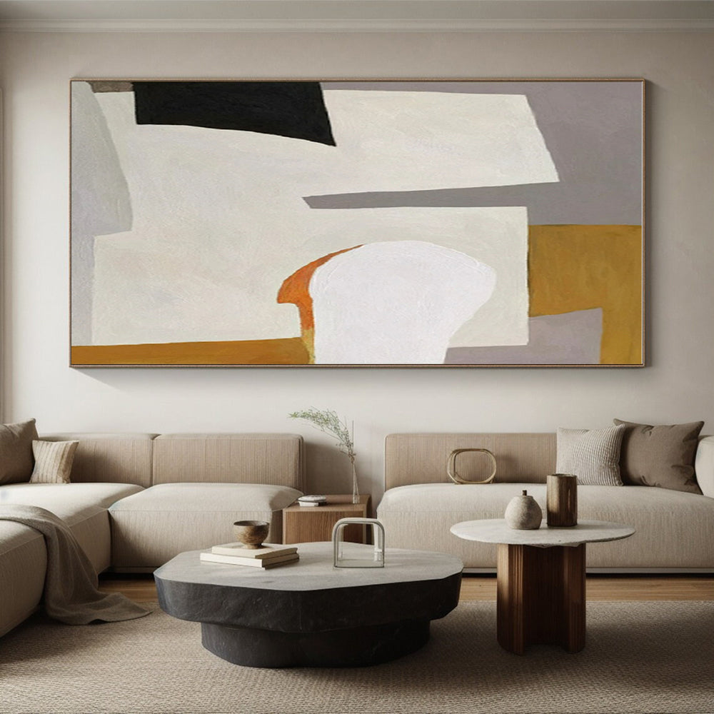 “Morandi Color Block Collage”,Minimalist Abstract Style CT0655