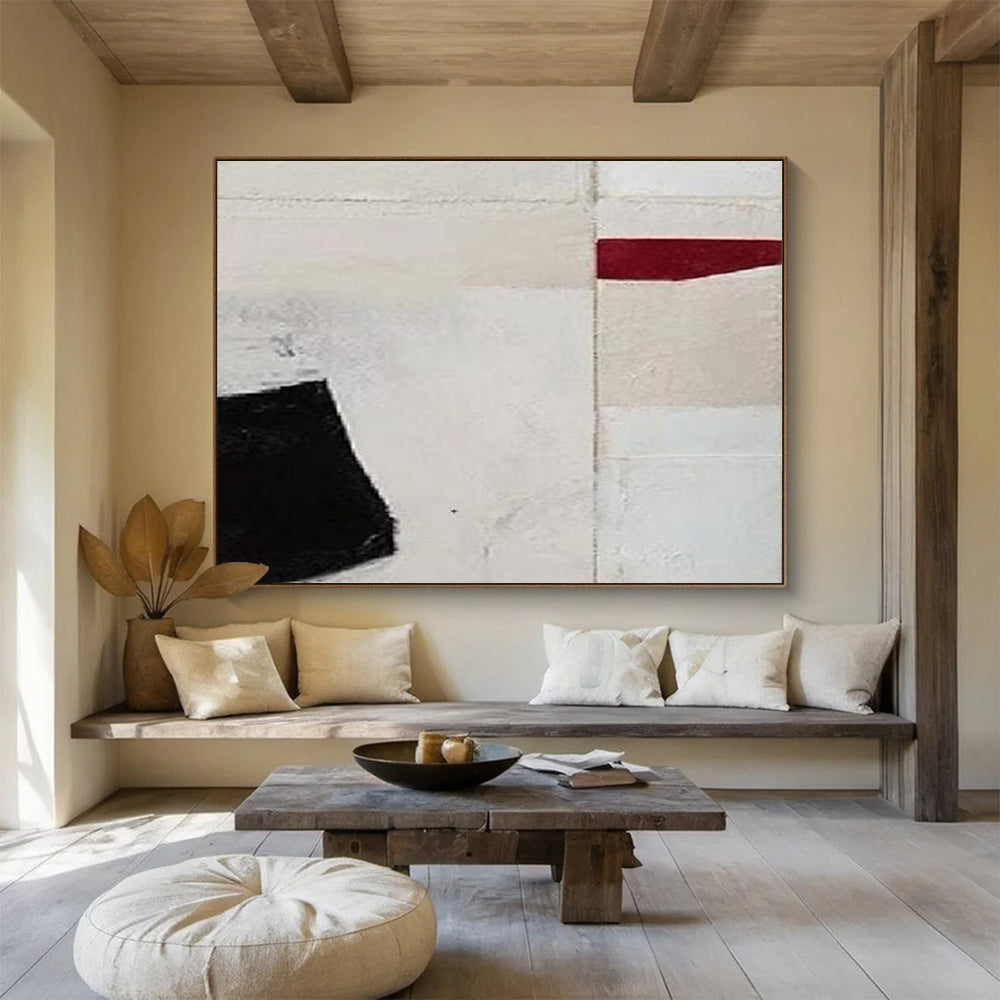 “Minimalist Color Block” Abstract Painting On Canvas DLZ110