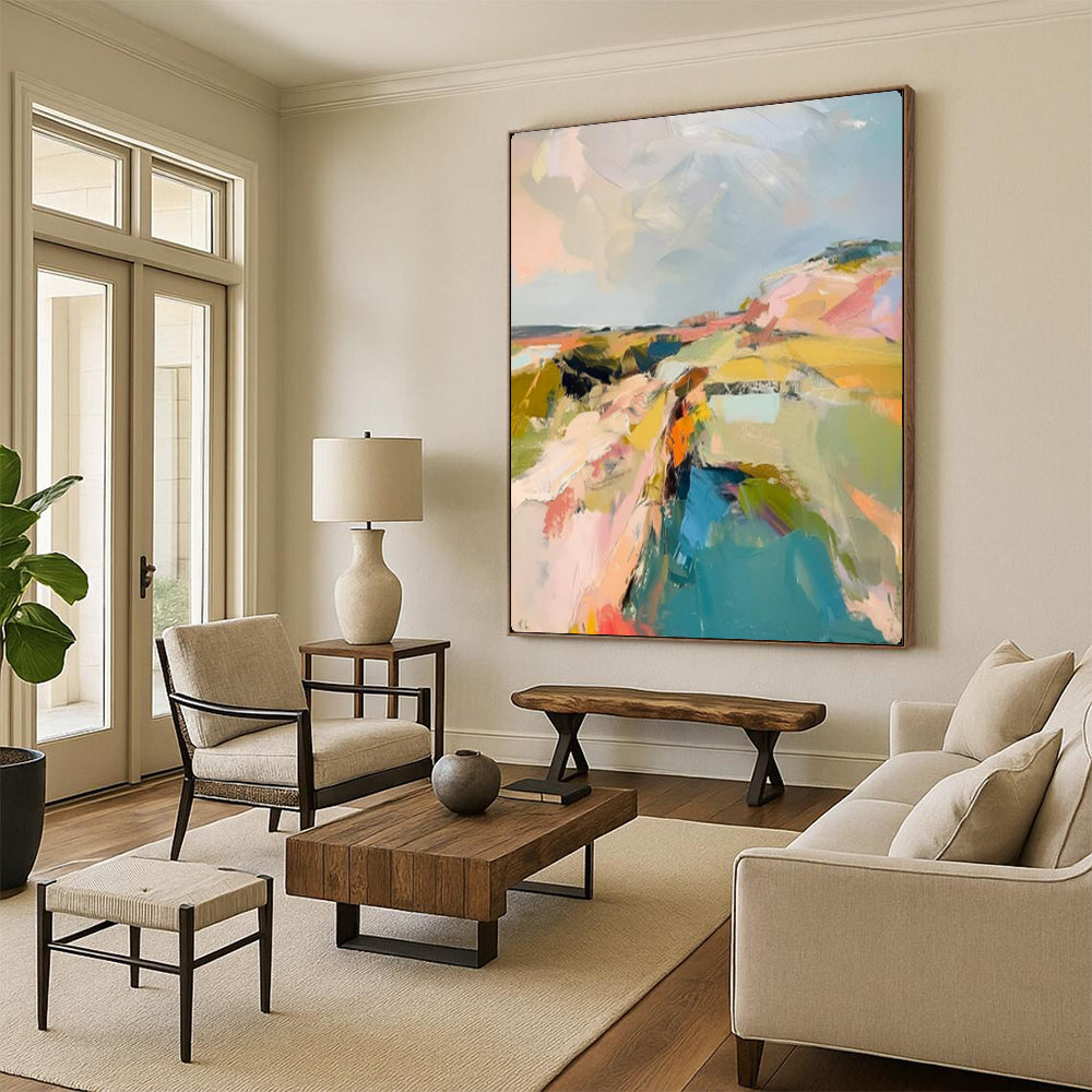 “Textured White Flowers with Gold Accents” – Impasto Floral Oil Painting On Canvas CT2148