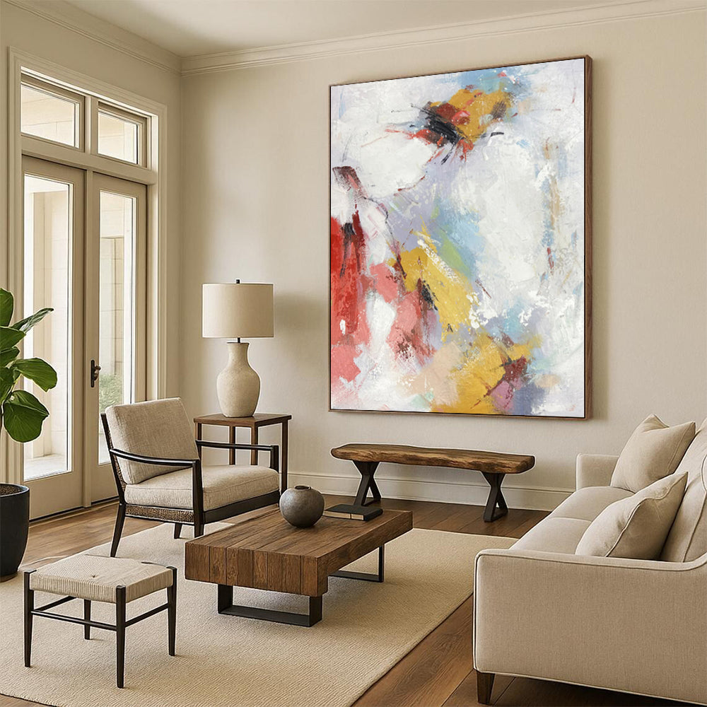 “Colorful Abstract Impressions” Abstract Acrylic Art CT0294