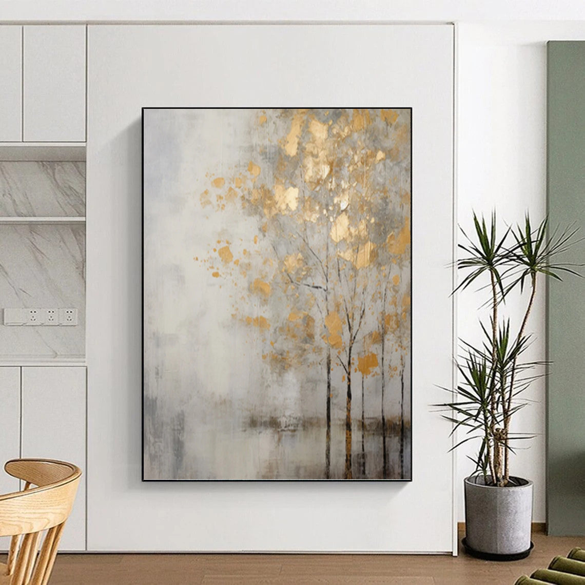 “Impressionistic Sunflowers” - Colorful Impasto Floral Painting DKH1055