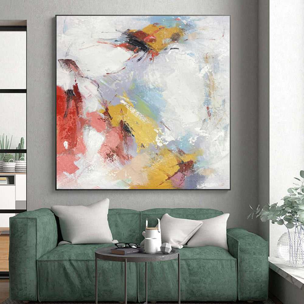 “Colorful Abstract Impressions” Abstract Acrylic Art CT0294