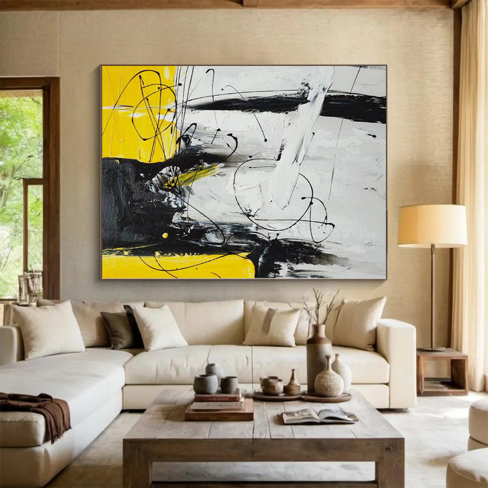 “Hazy Urban Impressions” Abstract Acrylic Art CT0318