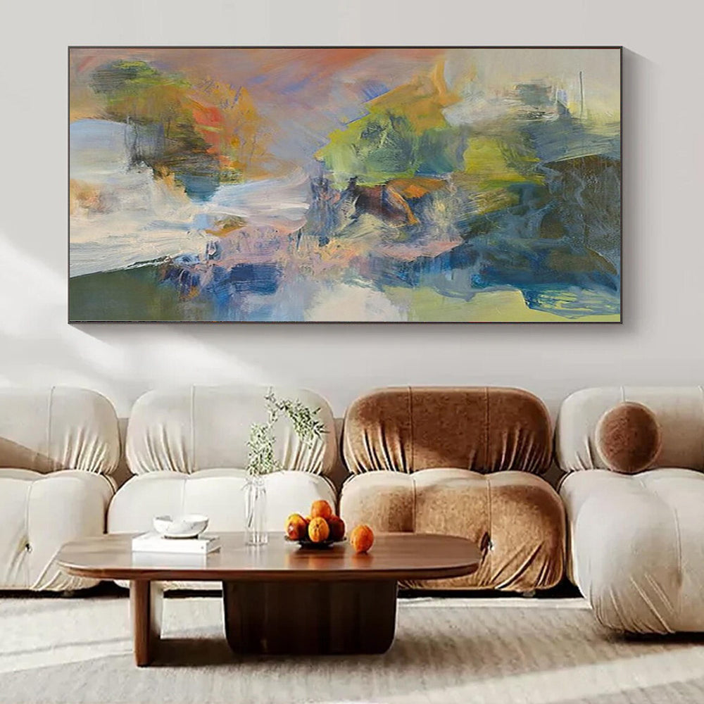 “Colorful Abstract Expression” Acrylic Painting CT0173