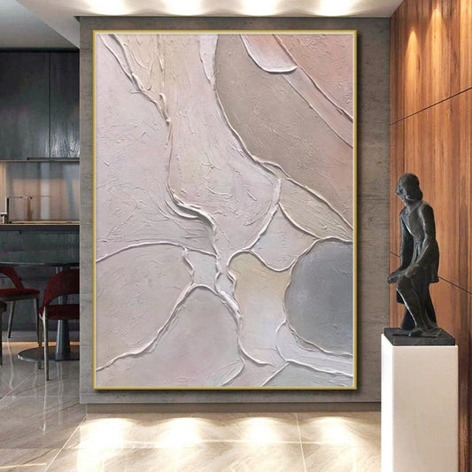 “Pastel Textured Flow” - Abstract Textural Art CT0408