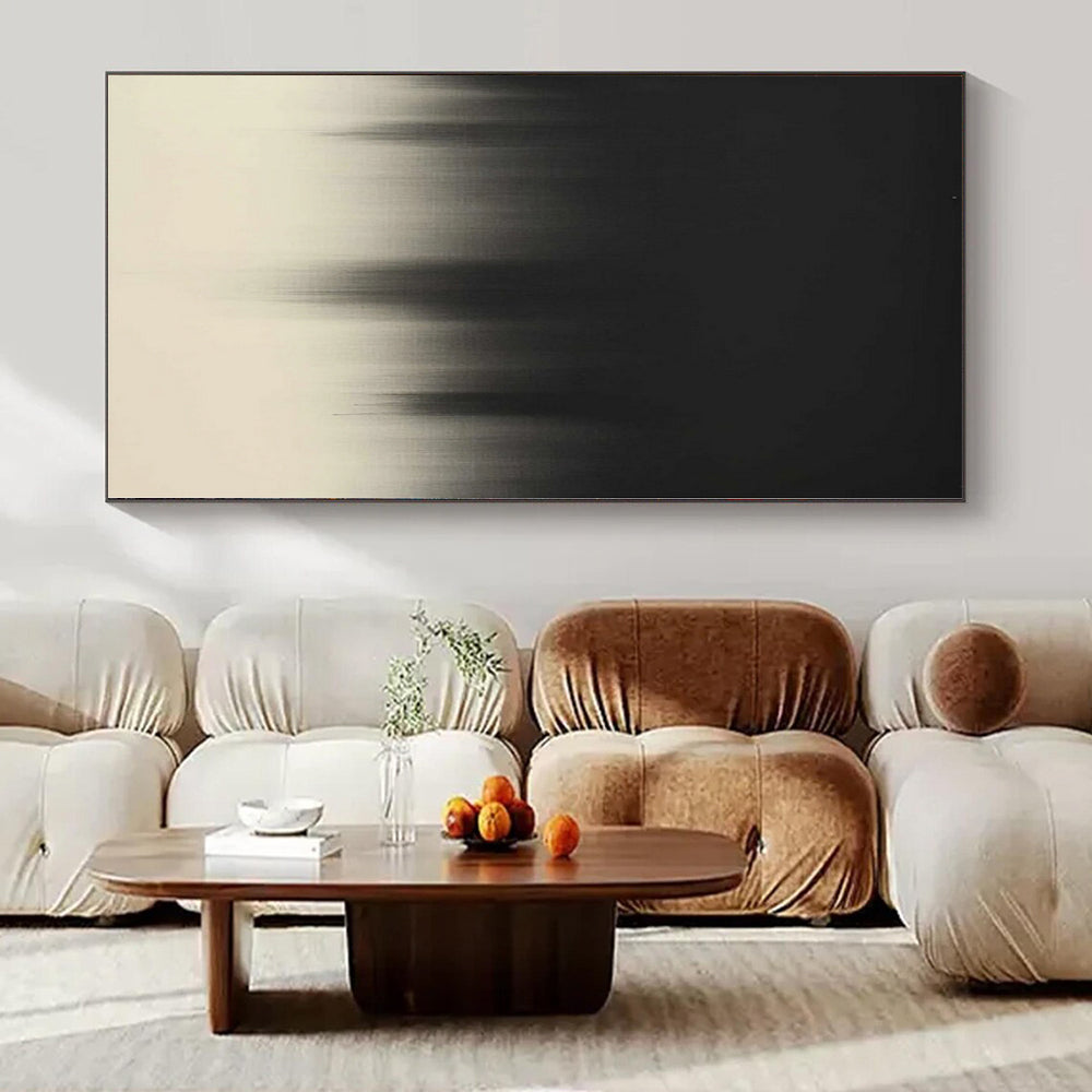 “Black - White Gradient” Ink Wash Art CT0156