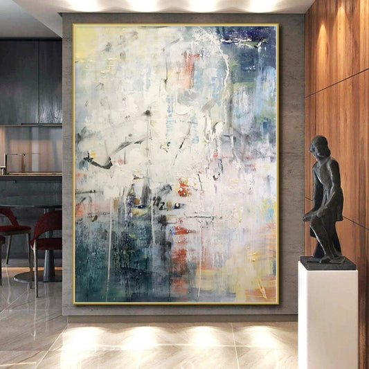 “Dynamic Color Fusion” Abstract Acrylic Art CT0298