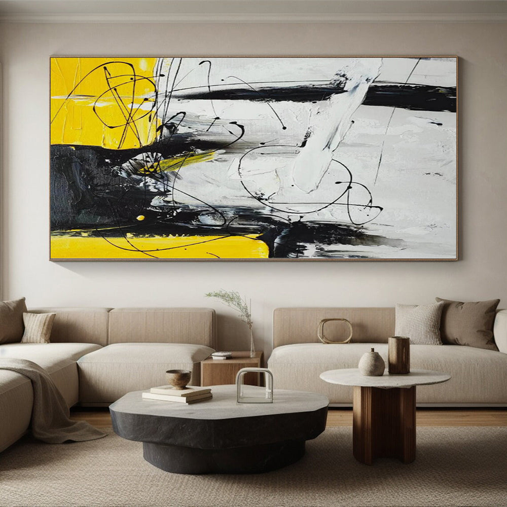 “Hazy Urban Impressions” Abstract Acrylic Art CT0318