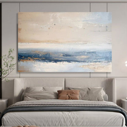 “Coastal Haze Abstraction” – Abstract Acrylic Painting CT1730