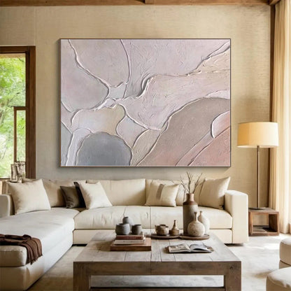 “Pastel Textured Flow” - Abstract Textural Art CT0408