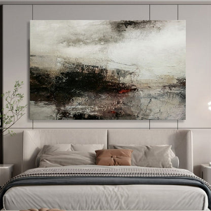 Monochromatic abstract landscape with soft, blended tones CT1676