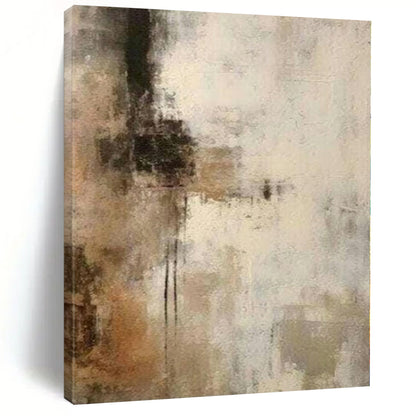 Soft Earth Tones & Gentle Blurs - Abstract Landscape Art CT1210