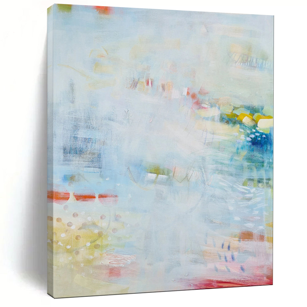 “Soft Serenity” - Abstract Light - Washed Landscape - Inspired Art on Canvas CT1866