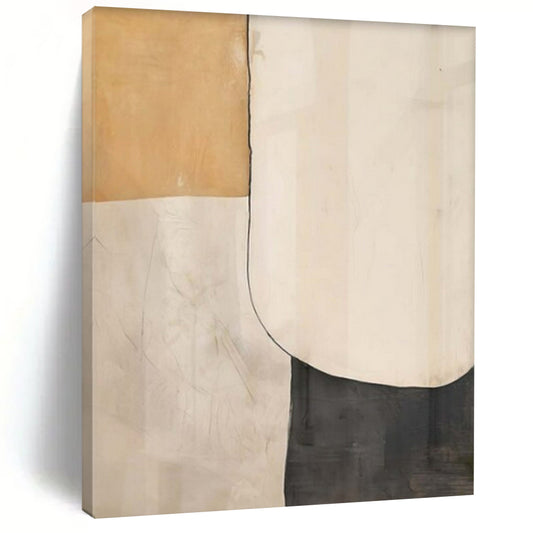 “Simple Shape Division” – Minimalist Abstract Art CT1050