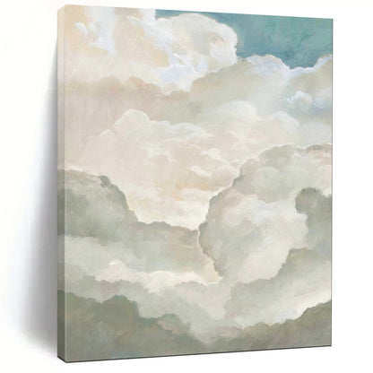 “Soft Cloud Layers” - Impressionistic Cloud Painting CT1992