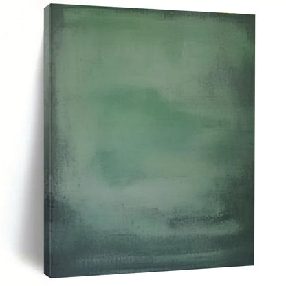 Gradient Green Hues - "Subtle Green Mist" - Minimalist Abstract Painting CT1465