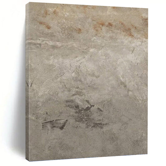 “Neutral Textured Background” - Gray & Brown Subtle Textured Painting On Canvas DKH0960