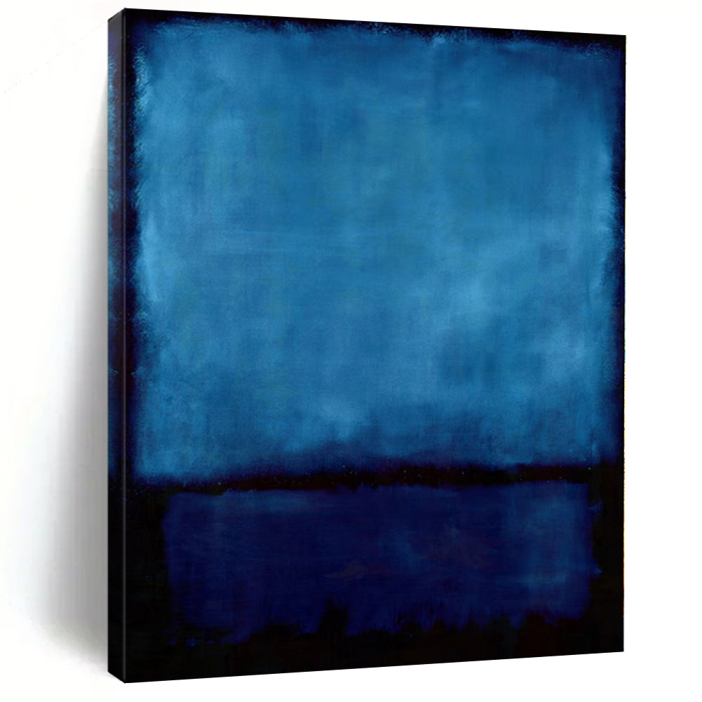 “Deep Blue Solitude” – Color Field Painting CT1185