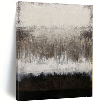 “Neutral Toned Abstract Drips” – Abstract Expressionist Painting CT1137