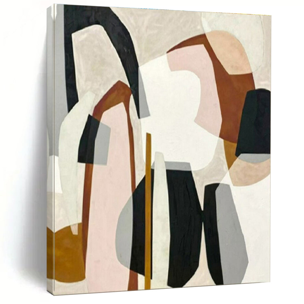 “Colorful Abstract Shapes”，Abstract Geometric Style CT0670