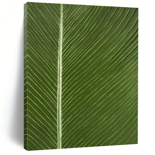 Green Leaf Veins - Realist Botanical Photography CT1429