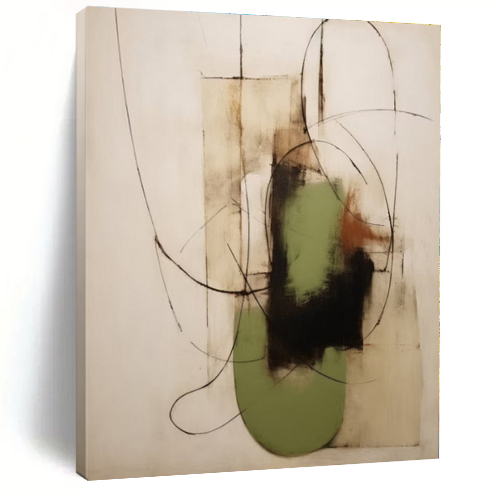 Ink & Acrylic On Canvas CT1294